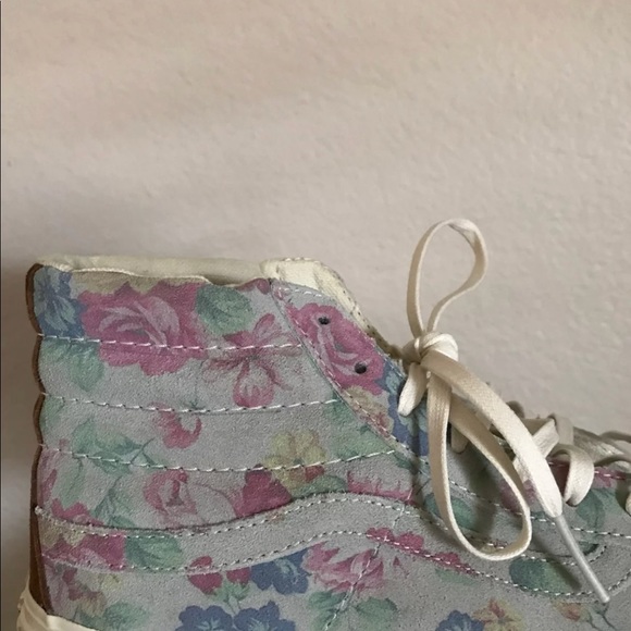 Floral Vans high tops - Picture 4 of 4
